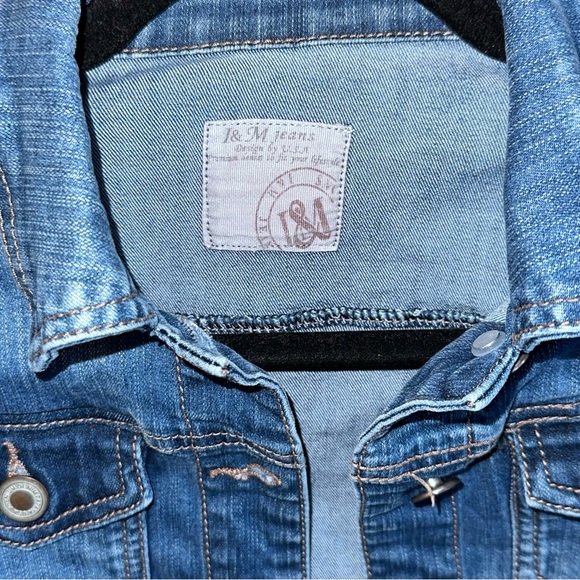 L&M Jeans Women’s Denim Jean Jacket - Picture 3 of 4